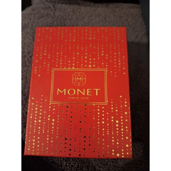 2024 Monet Red VW Bug Car Carrying Christmas Tree With Rhinestones Ornament - Picture 4 of 4